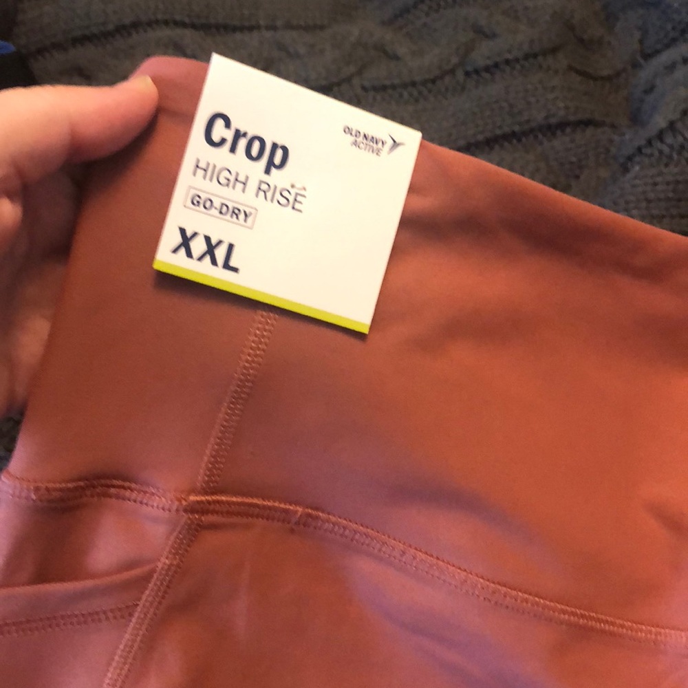 NWT Old Navy crop high rise leggings XXL
